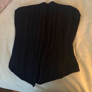 Garage Black Corset Top